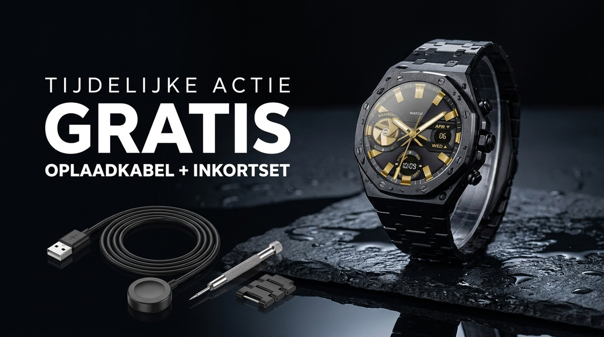 Tijdelijke actie: gratis oplaadkabel en inkortset
