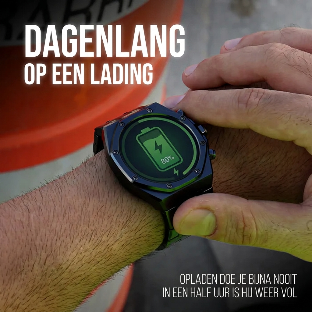 Dagenlang op een lading