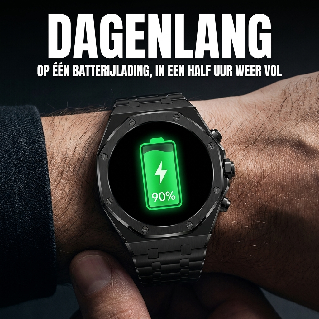 Dagenlang op een batterijlading