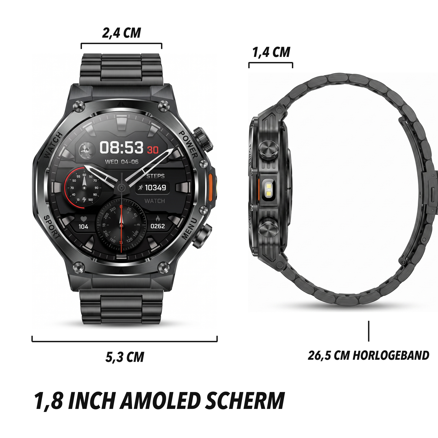 Afmetingen VEXAL Vulcan