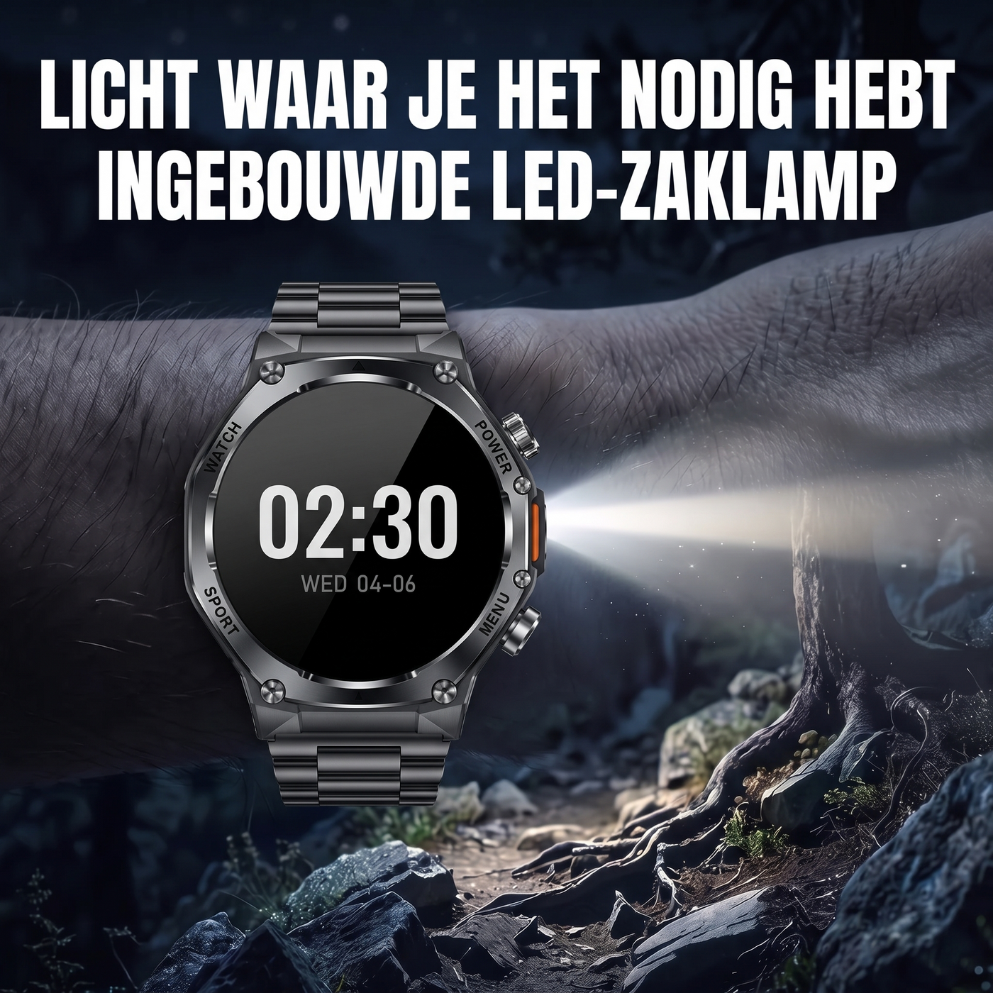 Ingebouwde LED-zaklamp