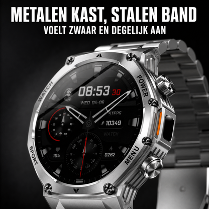 Metalen kast, stalen band